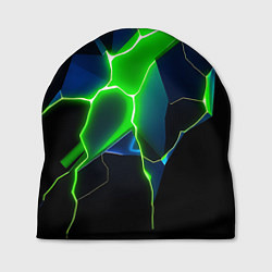 Шапка Neon green glow