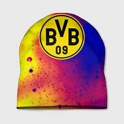 Шапка Borussia космические краски, цвет: 3D-принт