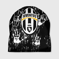 Шапка Ювентус текстура руки краски, цвет: 3D-принт