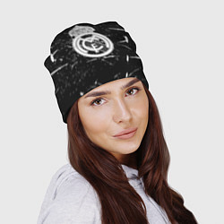 Шапка Ювентус краски штрихи, цвет: 3D-принт — фото 2