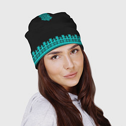 Шапка Рубаха вышиванка славянская, цвет: 3D-принт — фото 2