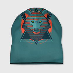 Шапка Геометрический волк, цвет: 3D-принт