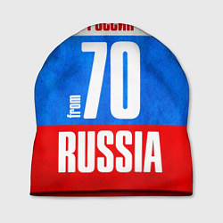 Шапка Russia: from 70, цвет: 3D-принт