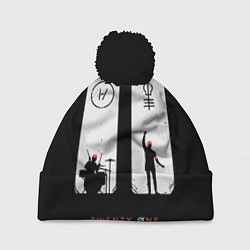 Шапка c помпоном Twenty One Pilots: Lines
