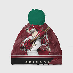 Шапка c помпоном Arizona Coyotes