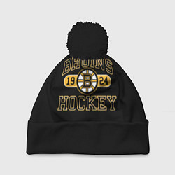 Шапка с помпоном Boston Bruins: Est.1924, цвет: 3D-черный