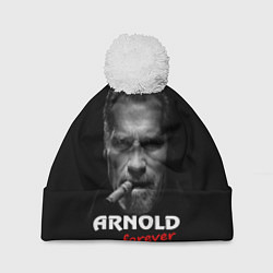 Шапка c помпоном Arnold forever