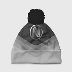 Шапка с помпоном EnVyUs Uniform, цвет: 3D-черный