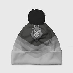 Шапка с помпоном G2 Esports Uniform, цвет: 3D-черный