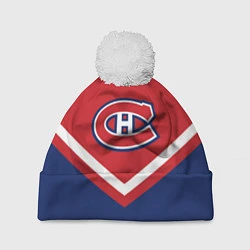 Шапка c помпоном NHL: Montreal Canadiens