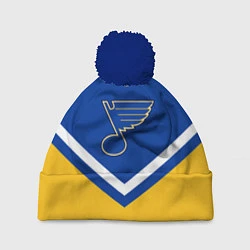 Шапка c помпоном NHL: St. Louis Blues