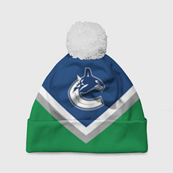 Шапка с помпоном NHL: Vancouver Canucks, цвет: 3D-белый