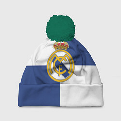 Шапка c помпоном Real Madrid: Blue style