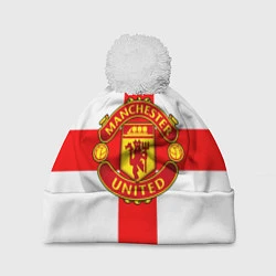 Шапка c помпоном Manchester Utd: England