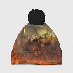 Шапка c помпоном Linage II: Fire Dragon