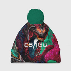 Шапка c помпоном CS GO hyper beast skin