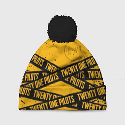 Шапка c помпоном 21 Pilots: Yellow Levitate