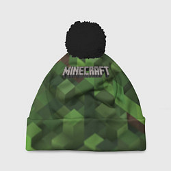 Шапка c помпоном MINECRAFT FOREST