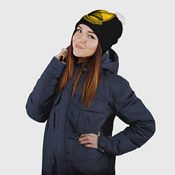 Шапка с помпоном GOLDEN STATE WARRIORS, цвет: 3D-белый — фото 2