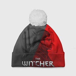 Шапка с помпоном THE WITCHER, цвет: 3D-белый