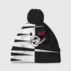 Шапка c помпоном Monokuma