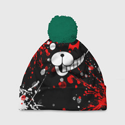 Шапка с помпоном MONOKUMA, цвет: 3D-зеленый