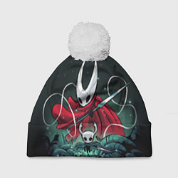 Шапка с помпоном Hollow Knight, цвет: 3D-белый