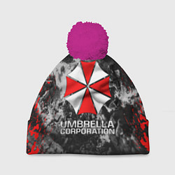 Шапка c помпоном UMBRELLA CORP