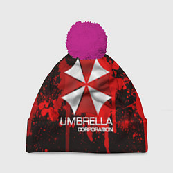 Шапка c помпоном UMBRELLA CORP