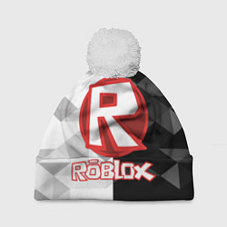 Шапка с помпоном ROBLOX, цвет: 3D-белый