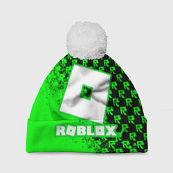 Шапка с помпоном Roblox, цвет: 3D-белый