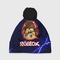 Шапка с помпоном ROBLOX, цвет: 3D-черный