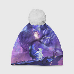 Шапка с помпоном Ori and the Will of the Wisps, цвет: 3D-белый