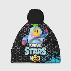 Шапка c помпоном BRAWL STARS SPROUT