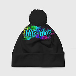 Шапка c помпоном Hip-Hop
