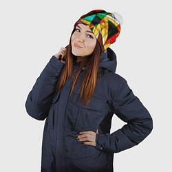 Шапка с помпоном ПИКАССО, цвет: 3D-белый — фото 2