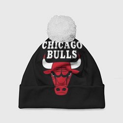 Шапка c помпоном CHICAGO BULLS