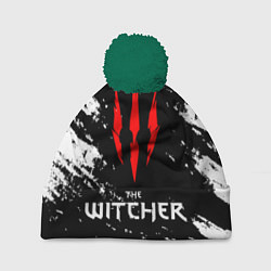 Шапка с помпоном The Witcher, цвет: 3D-зеленый