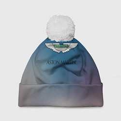 Шапка c помпоном Aston martin