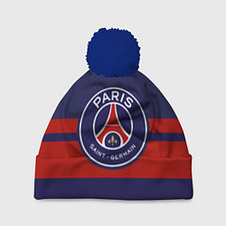 Шапка с помпоном PSG, цвет: 3D-тёмно-синий