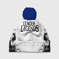 Шапка с помпоном League of legends, цвет: 3D-тёмно-синий