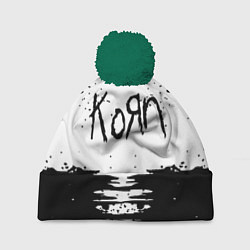 Шапка с помпоном Korn, цвет: 3D-зеленый