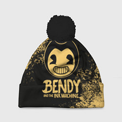 Шапка с помпоном Bendy And The Ink Machine, цвет: 3D-черный