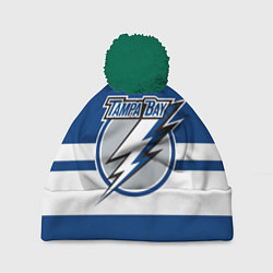Шапка с помпоном TAMPA BAY LIGHTING, цвет: 3D-зеленый