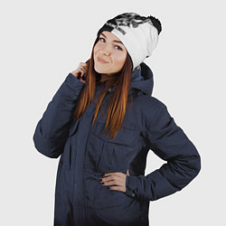 Шапка с помпоном SAMURAI, цвет: 3D-черный — фото 2