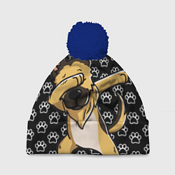 Шапка c помпоном DAB DOG