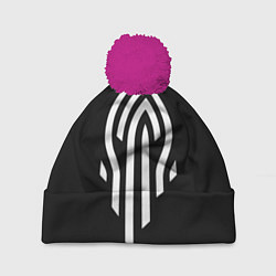 Шапка с помпоном Nokk Rainbow Six Art 02, цвет: 3D-малиновый