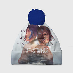 Шапка с помпоном Life is strange Remaster, цвет: 3D-тёмно-синий