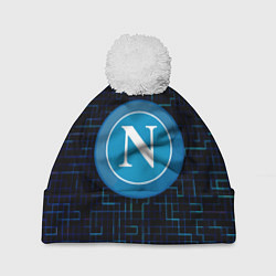 Шапка с помпоном Napoli, цвет: 3D-белый