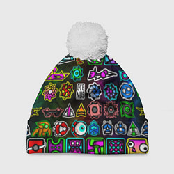 Шапка c помпоном Geometry Dash: Heroes